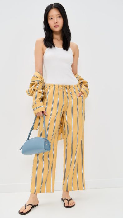 DONNI. The Stripe Pop Drawstring Pants