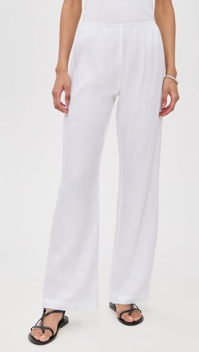 DONNI. The Linen Simple Pants