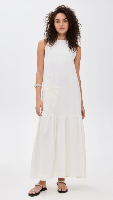 Dress To Dress with Embroidered Appliques