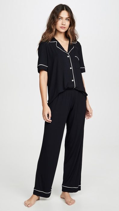 Eberjey Gisele Short Sleeve PJ Set