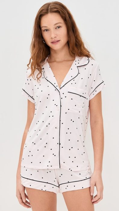 Eberjey Gisele Printed Shortie Set