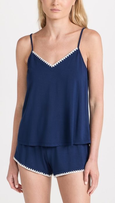 Eberjey Frida - The Whip Stitch Cami & Short Set