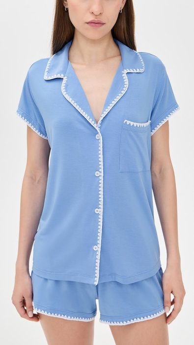 Eberjey Frida Shortie Pajama Set