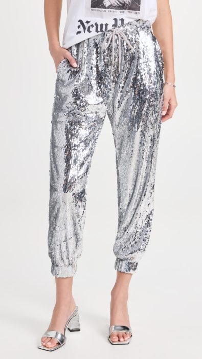 English Factory Sequin Joggers