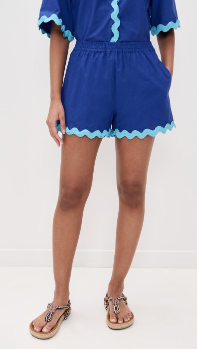 English Factory Scallop Detailed Shorts