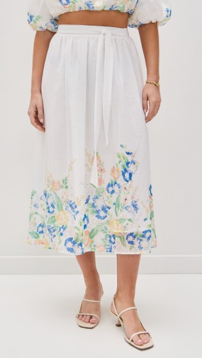 En Saison Julia Midi Skirt