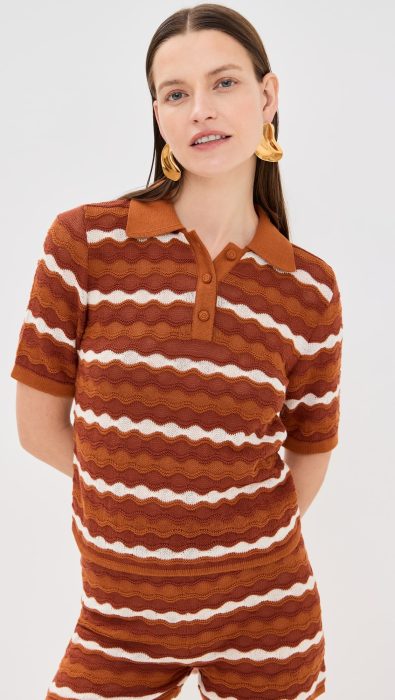 ESCVDO Mullu Knit Shirt