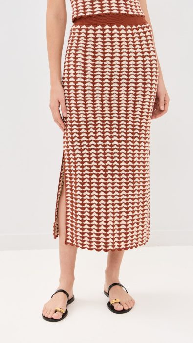 ESCVDO Motupe Crochet Skirt