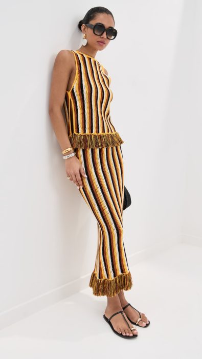 ESCVDO Misti Midi Skirt