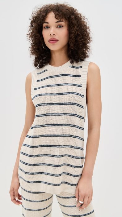Faherty Miramar Linen Sweater Tunic