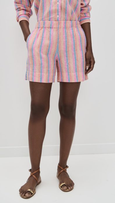 Faherty Laguna Linen Bayview Shorts