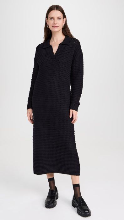 525 Raya Solid Polo Dress