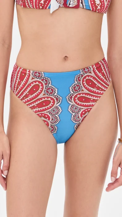 FARM Rio Jandaya Dance High Waist Bikini Bottoms