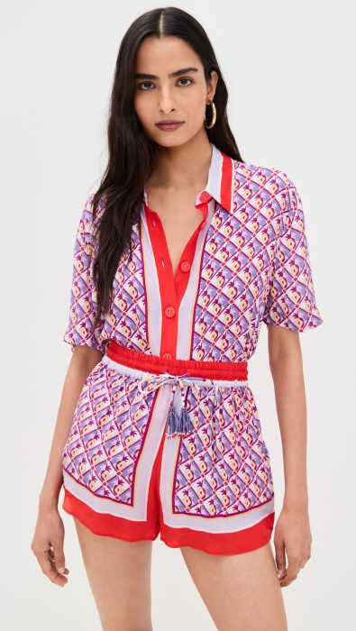 FARM Rio Graphic Pineapple Shirt