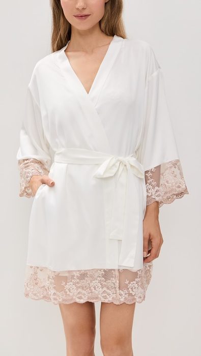 Flora Nikrooz Rosa Charmeuse Kimono