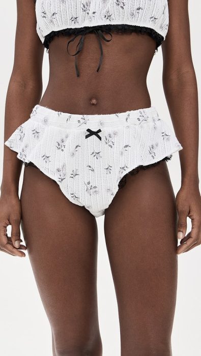 For Love & Lemons Fawn Sleep Shorts