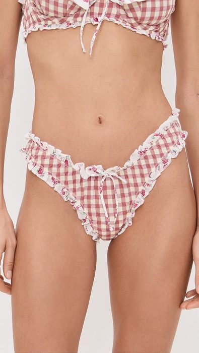 For Love & Lemons Georgia Thong Panties
