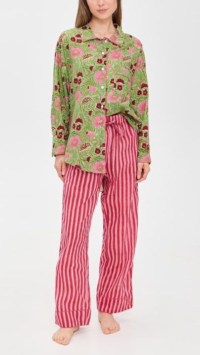 Folkloore Long Pajama Set