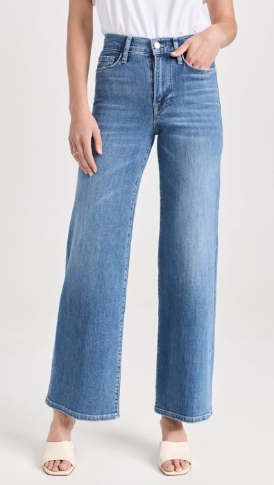 FRAME Le Slim Palazzo Jeans