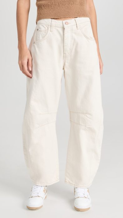 Free People We The Free Good Luck Barrel Jeans