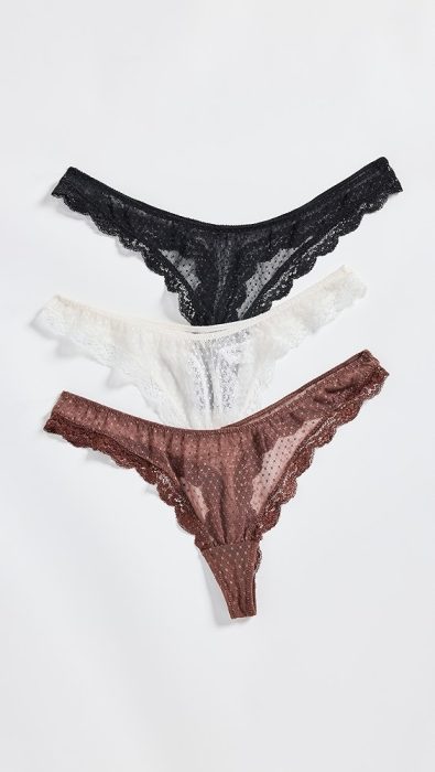 Free People Mid Week Thong Pack