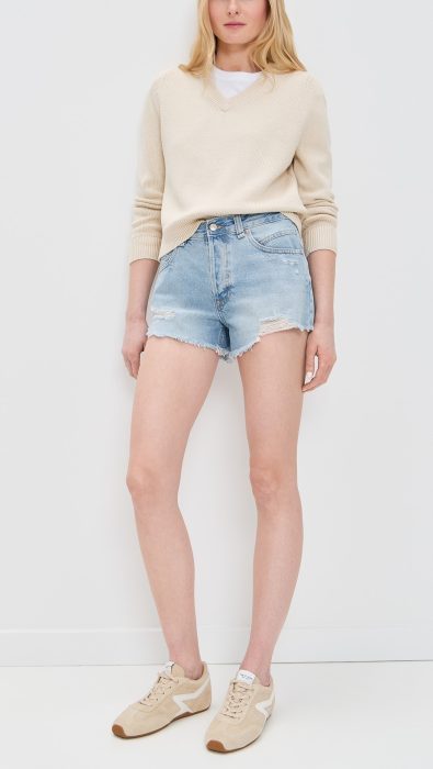 Free People Now or Never Denim Shorts