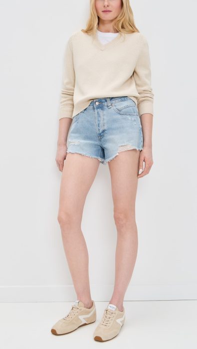 Free People Now or Never Denim Shorts