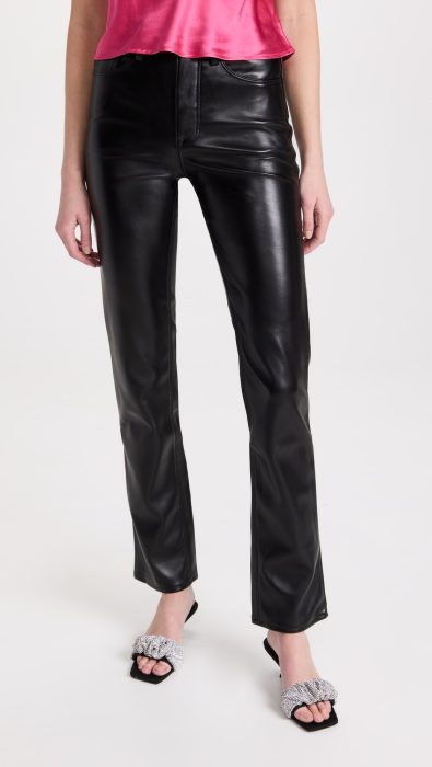 Good American Leather Good Icon Jeans