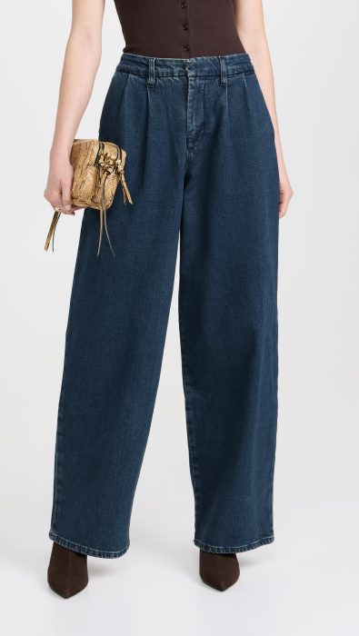 Good American 90s Pleated Trousers