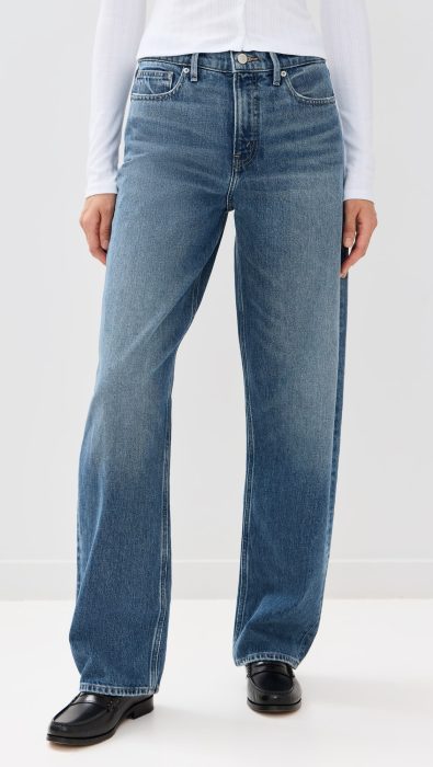 Good American Good Barrel Jeans