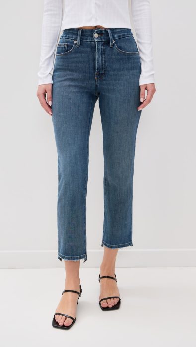 Good American Good Legs Straight Jeans