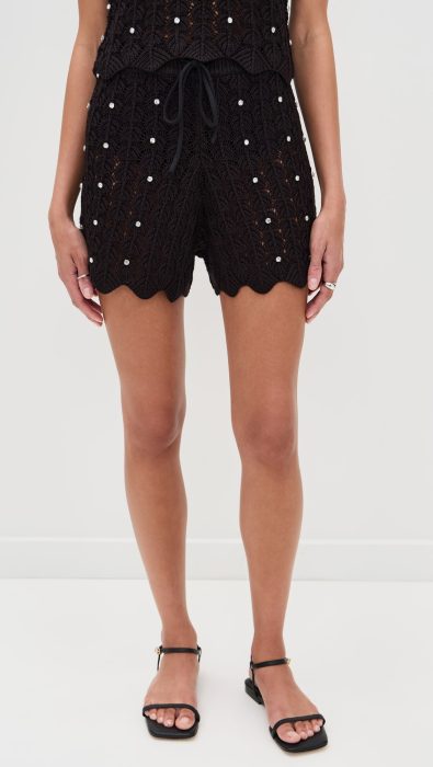 Generation Love Joe Crystal Pointelle Shorts