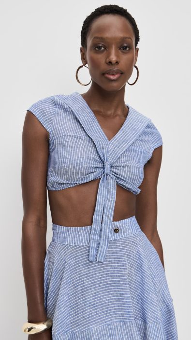 House of Aama Azaka Crop Top
