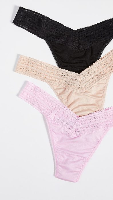Hanky Panky Dream Original Rise Thongs 3 Pack