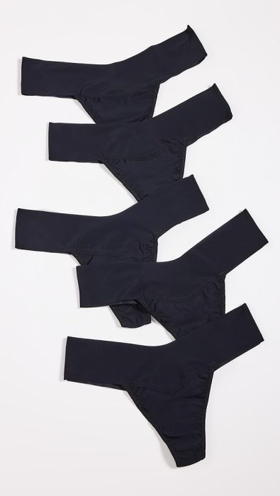 Hanky Panky Breathe Natural Thong 5 Pack