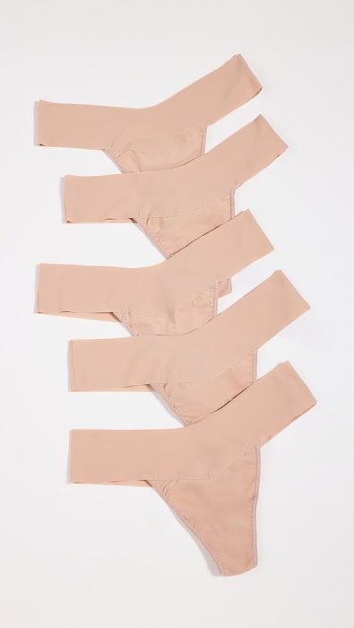 Hanky Panky Breathe Natural Thong 5 Pack