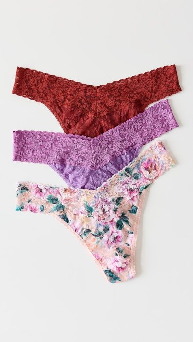 Hanky Panky 3 Pack Original Rise Thongs