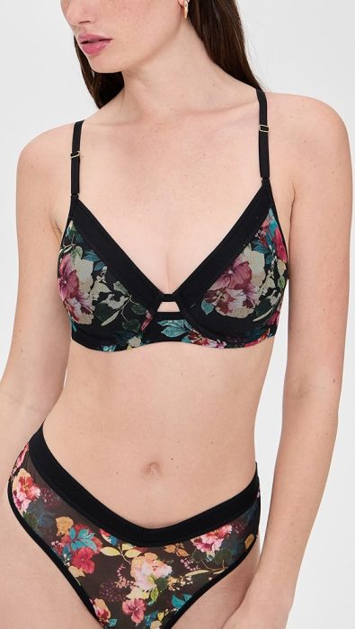 Hanky Panky Mesh High Apex T-Shirt Bra