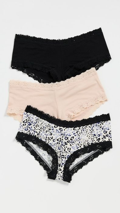 Hanky Panky Printed Dreamease Boy Shorts 3 Pack