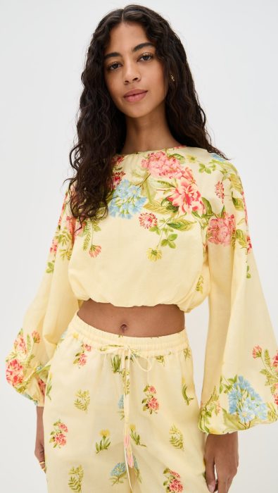 Hemant and Nandita Bubble Hem Top