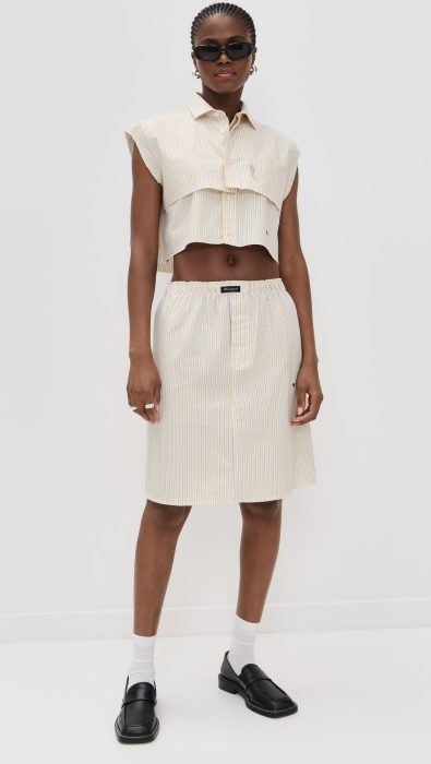 HOMMEGIRLS Boxer Pencil Skirt
