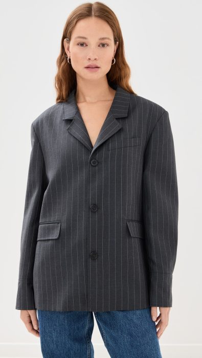JW Anderson Open Back Tailored Shirt Jacket