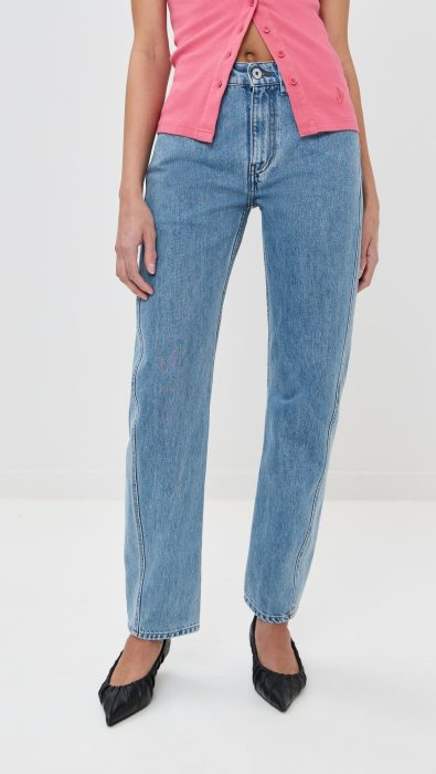 JW Anderson Twisted Slim Leg Jeans