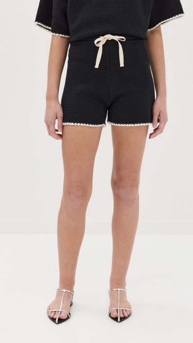 Jil Sander Textured Stitch Drawstring Shorts