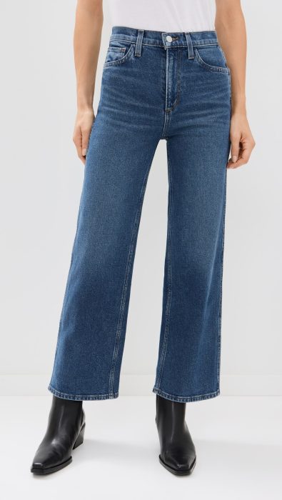 Joe's Jeans The Blake Cropped Wide Leg Jeans