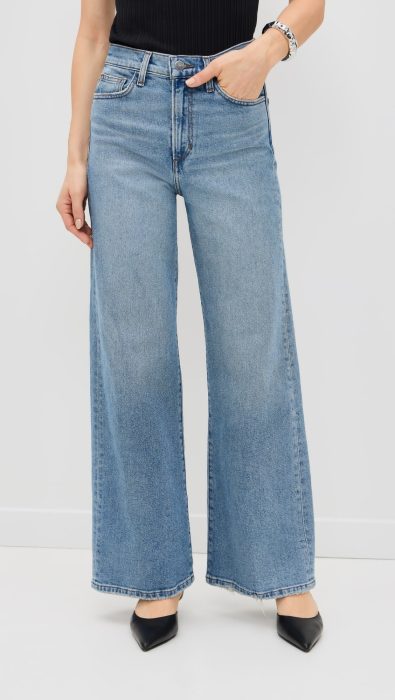 Joe's Jeans The Mia Petite High Rise Wide Leg Jeans