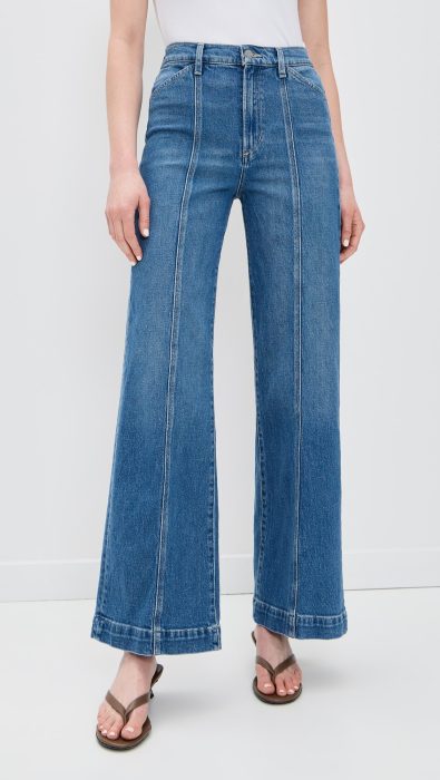 Joe's Jeans The Front Seamed Wide Leg Jeans