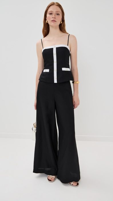 SIMKHAI Heidi Wide Leg Pants