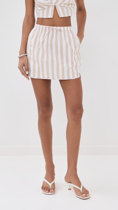 SIMKHAI Catherine Boxer Skirt