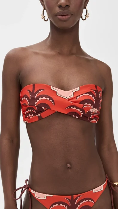 Johanna Ortiz Red Sea Sprite Bikini Top